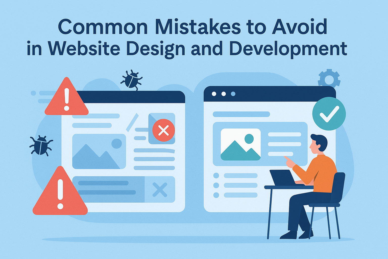Common Mistakes to Avoid in Website Design and Development